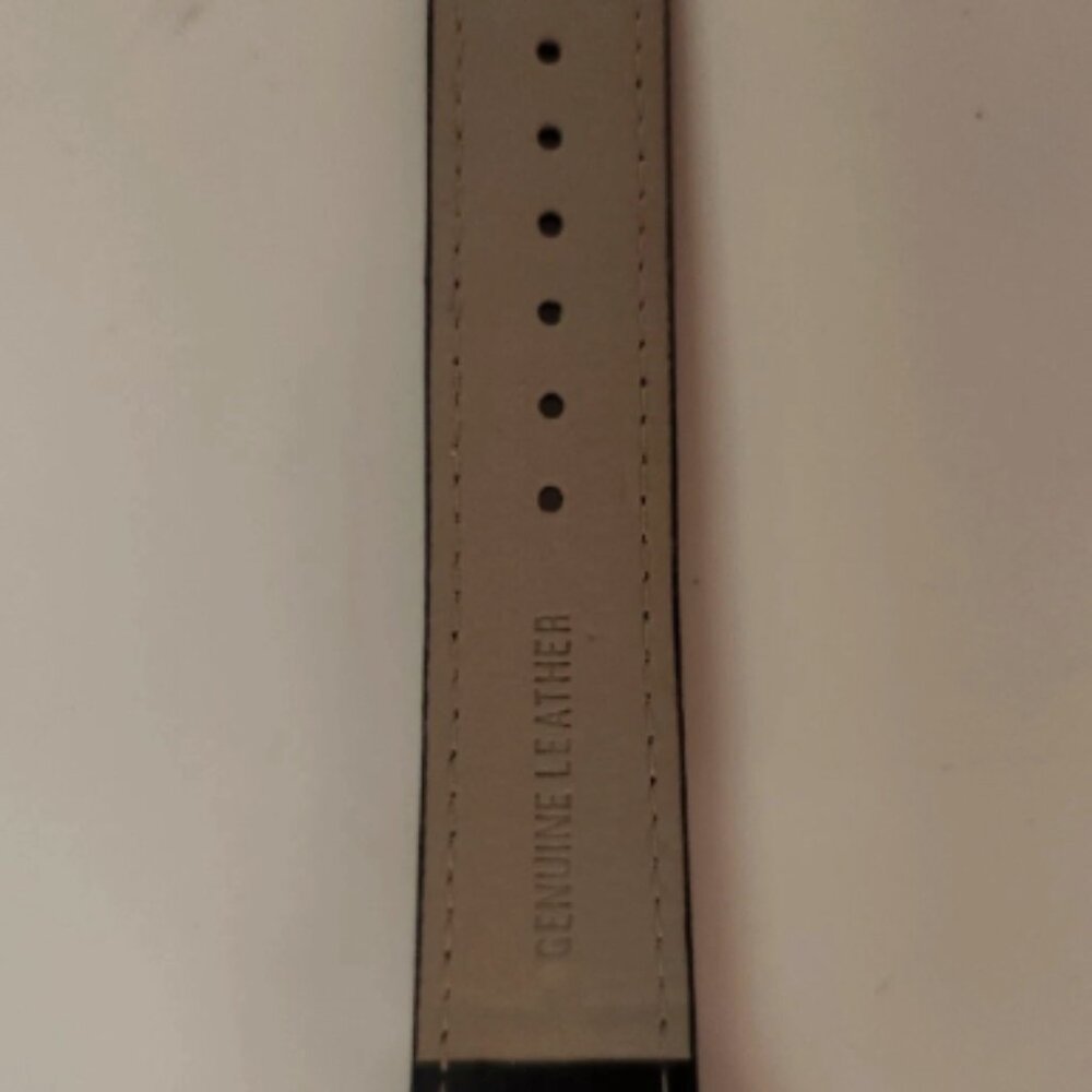 Abstract 5 Time Zones w/ Leather Band, Quartz Face, Stainless Steel (READ) - Picture 6 of 6